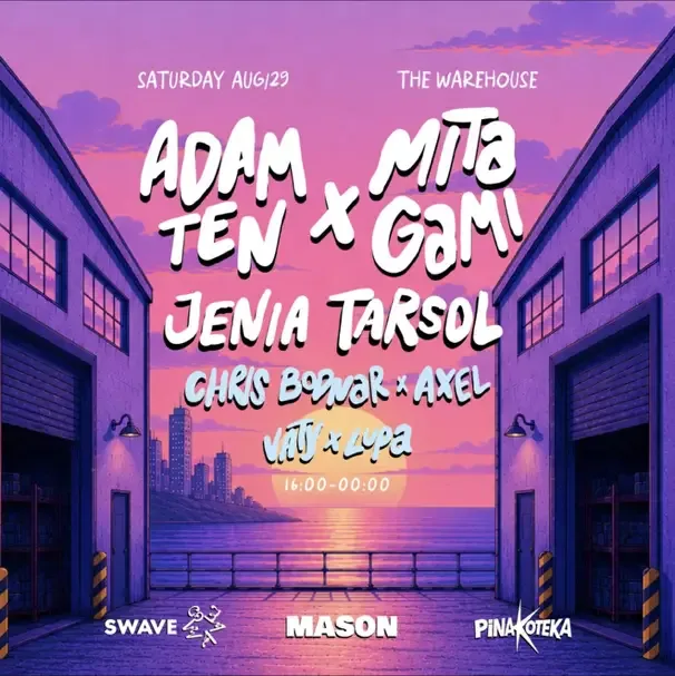 Adam Ten b2b Mita Gami ב-SODAP Beach